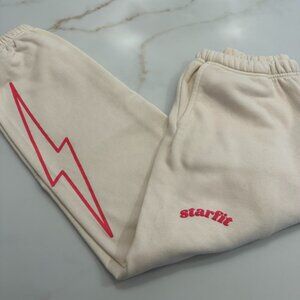Starfit New York joggers with lightning bolt size M